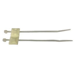 1 Bag of 50 - RS PRO Cable Tie, Natural Nylon