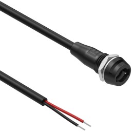 1 pcs : 10-02978 - CBL ASSY 2.1MM JACK-CBL RND 1'