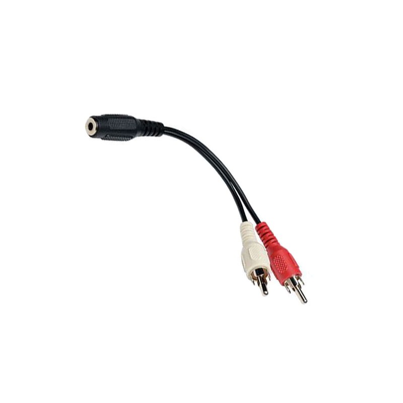 1 pcs : P316-06N - CBL ASSY 3.5MM JK-PHONO PL 0.5'