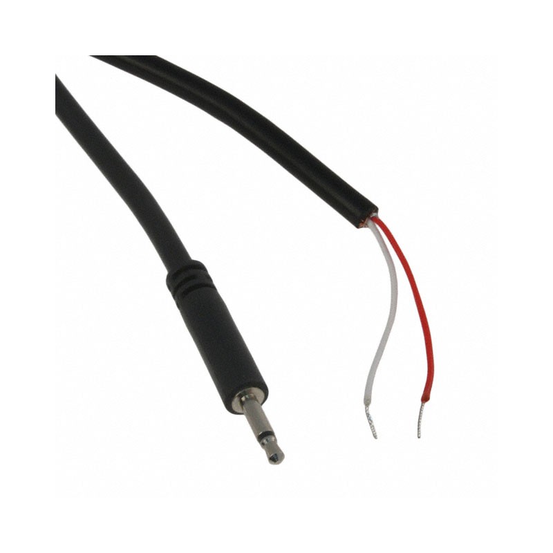 1 pcs : 10-00343 - CBL ASSY 2.5MM SLIM 6' MONO BLK