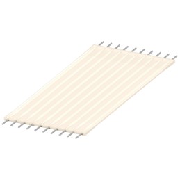 1 pcs : 2-1474654-5 - CABLE FLXSTRP 5POS 2.54MM 3'