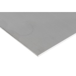 1 Lot of 1 - RS PRO Stainless Steel Metal Sheet 500mm x 300mm, 2.5mm Thick