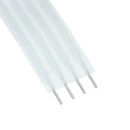 1 pcs : 2-1474644-7 - CABLE FLXSTRP 4POS 2.54MM 1'