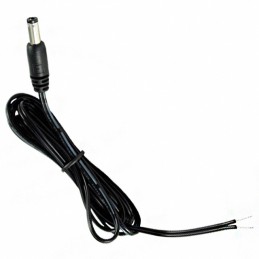 1 pcs : 10-01062 - CBL ASSY 2.1MM PLUG-CBL FLAT 6'