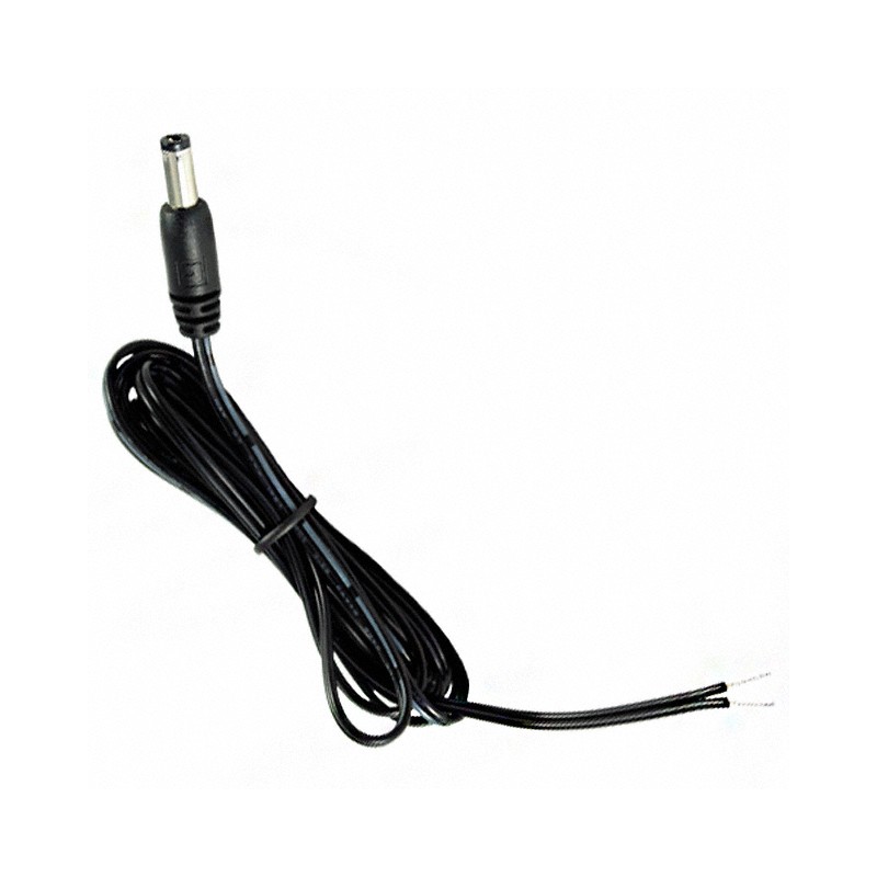 1 pcs : 10-01062 - CBL ASSY 2.1MM PLUG-CBL FLAT 6'