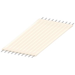 1 pcs : 9-6447163-9 - CABLE FLXSTRP 10POS 1.27MM 1'