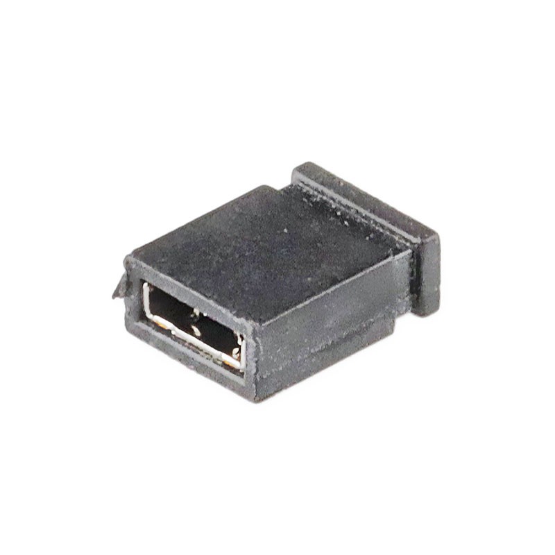 10 pcs : EDJ1G0 - SHUNT .100' BLK AU