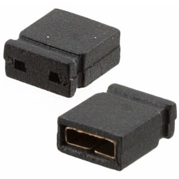 10 pcs : SPC02SVGN-RC - CONN JUMPER SHORTING .100' GOLD