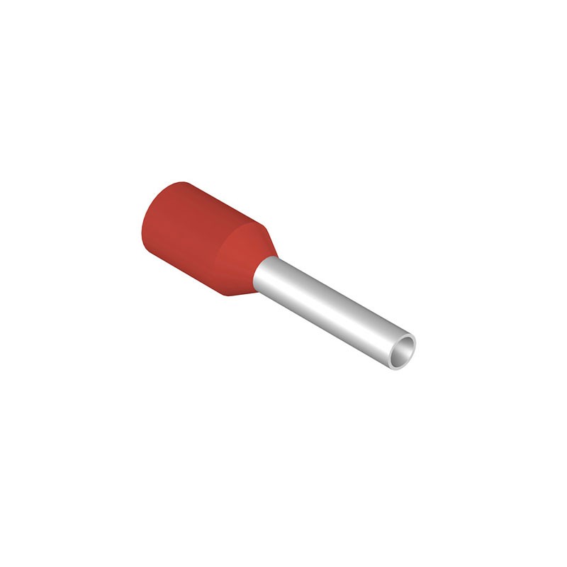 10 pcs : 9004330000 - CONN FERRULE DIN 17AWG RED