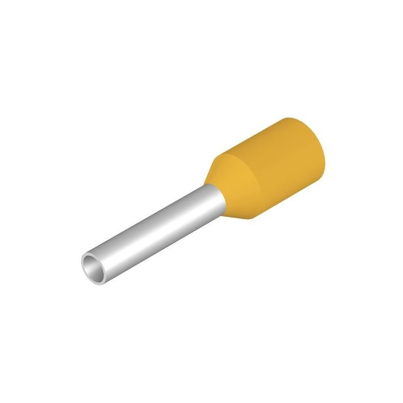 10 pcs : 9026080000 - CONN FERRULE 17AWG YLW
