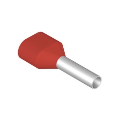 10 pcs : 9037440000 - CONN FERRL DIN 2X17AWG RED