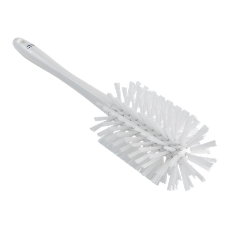 1 pcs - Vikan White Bottle Brush, 430mm x 90mm