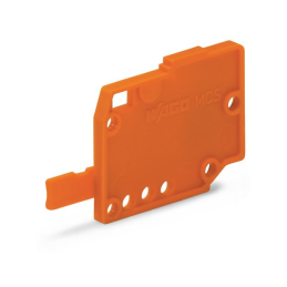 10 pcs : 231-300 - END PLATE 1.5 MM THICK ORANGE