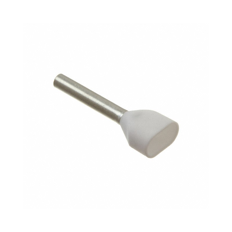 10 pcs : 9202820000 - CONN FERRULE 2 X 18AWG WHT