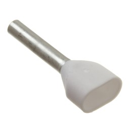 10 pcs : 9037240000 - CONN FERRULE 2 X 18AWG WHT