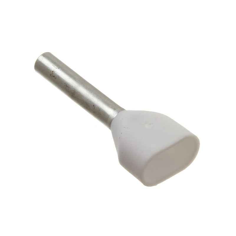 10 pcs : 9037240000 - CONN FERRULE 2 X 18AWG WHT