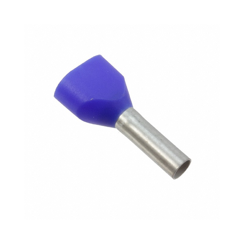 10 pcs : 9037500000 - CONN FERRL DIN 2X14AWG BLU