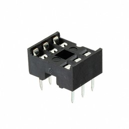 10 pcs : 1-2199298-1 - CONN IC DIP SOCKET 6POS TIN