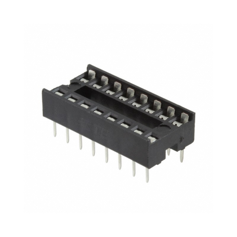 10 pcs : 1-2199298-4 - CONN IC DIP SOCKET 16POS TIN