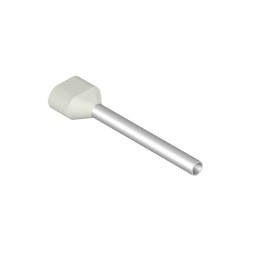 10 pcs : 9037250000 - CONN FERRULE 2 X 18AWG WHT