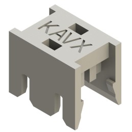 10 pcs : 609175002010199 - CONN CAP BLK 9175 SERIES CONTACT