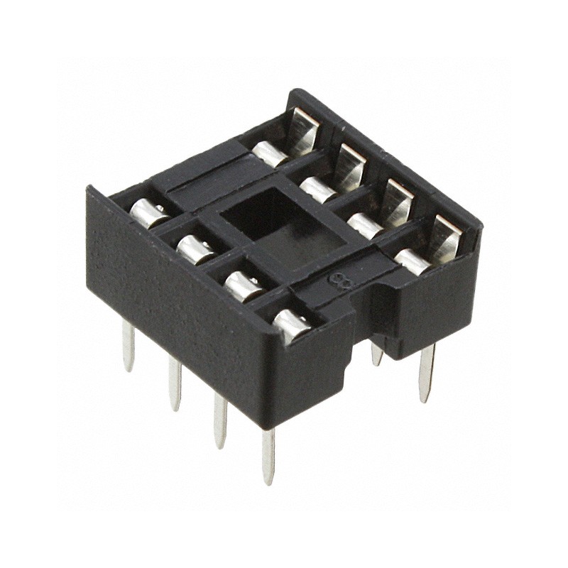10 pcs : ED08DT - CONN IC DIP SOCKET 8POS TIN