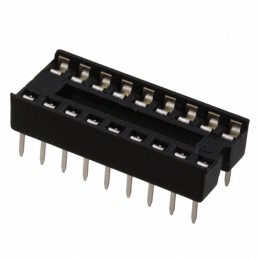 10 pcs : ED18DT - CONN IC DIP SOCKET 18POS TIN