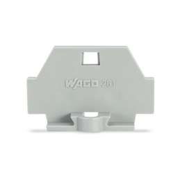 10 pcs : 261-361 - END PLATE WITH FIXING FLANGE G