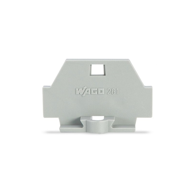 10 pcs : 261-361 - END PLATE WITH FIXING FLANGE G