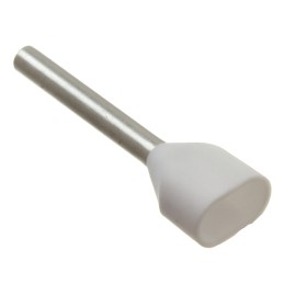 10 pcs : 9037400000 - CONN FERRL DIN 2X20AWG WHT