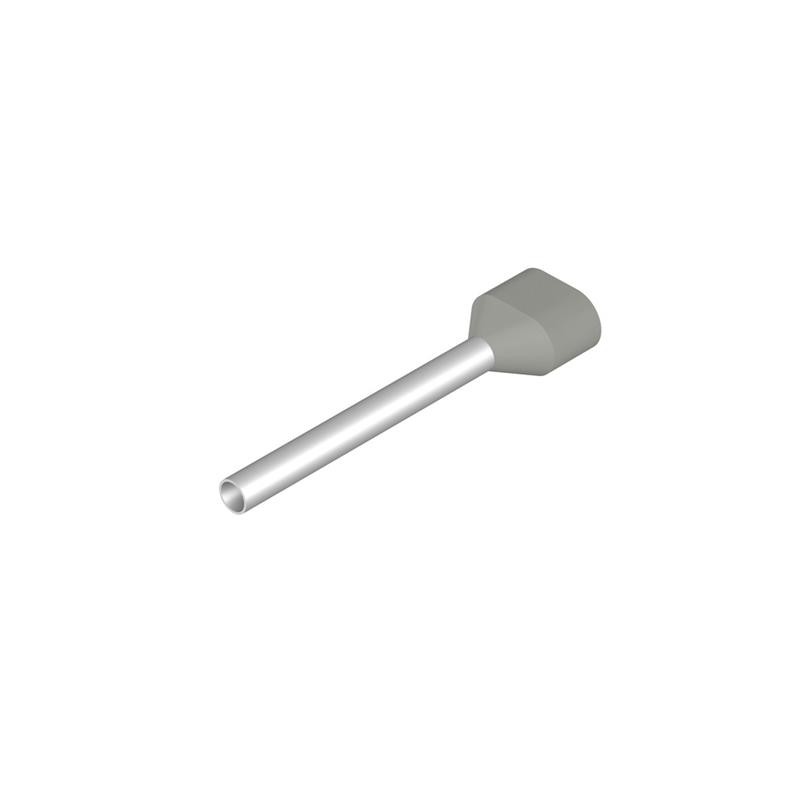 10 pcs : 9037430000 - CONN FERRL DIN 2X18AWG GRY