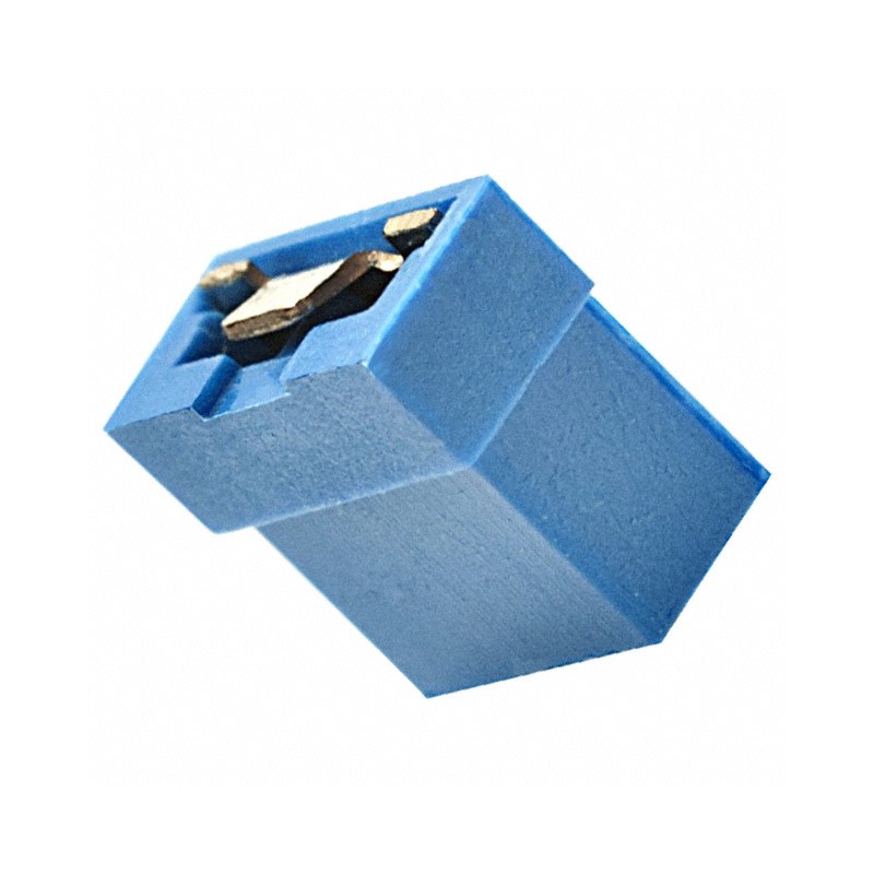 10 pcs : M22-1910005 - CONN JUMPER SHORTING GOLD BLUE