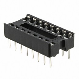 10 pcs : ED16DT - CONN IC DIP SOCKET 16POS TIN