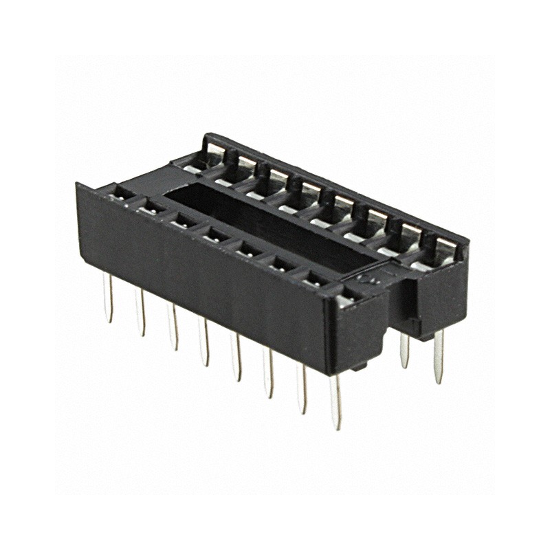 10 pcs : ED16DT - CONN IC DIP SOCKET 16POS TIN