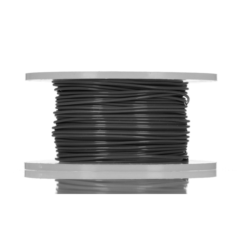 1 Reel of 30 M - Alpha Wire 3049 Series Black 0.13 mm² Hook Up Wire, 26 AWG, 7/0.16 mm, 30m, PVC Insulation
