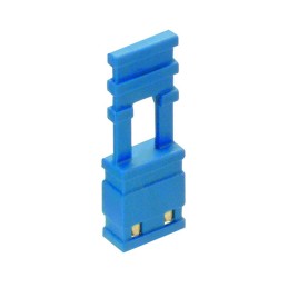 10 pcs : M7683-46 - 14MM JUMPER SKT W/HNDL BLUE