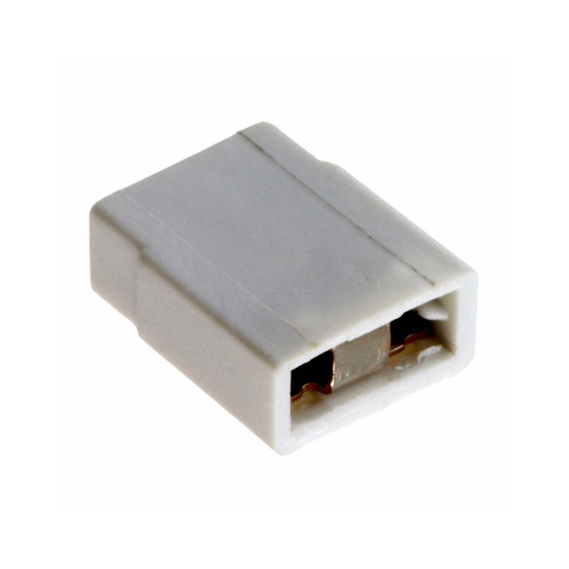 10 pcs : M7765-05 - CONN SHUNT 2POS 2.54MM GOLD