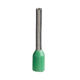 10 pcs : DZ5CE003 - GREEN CABLE END FOR 24 AWG WIRE