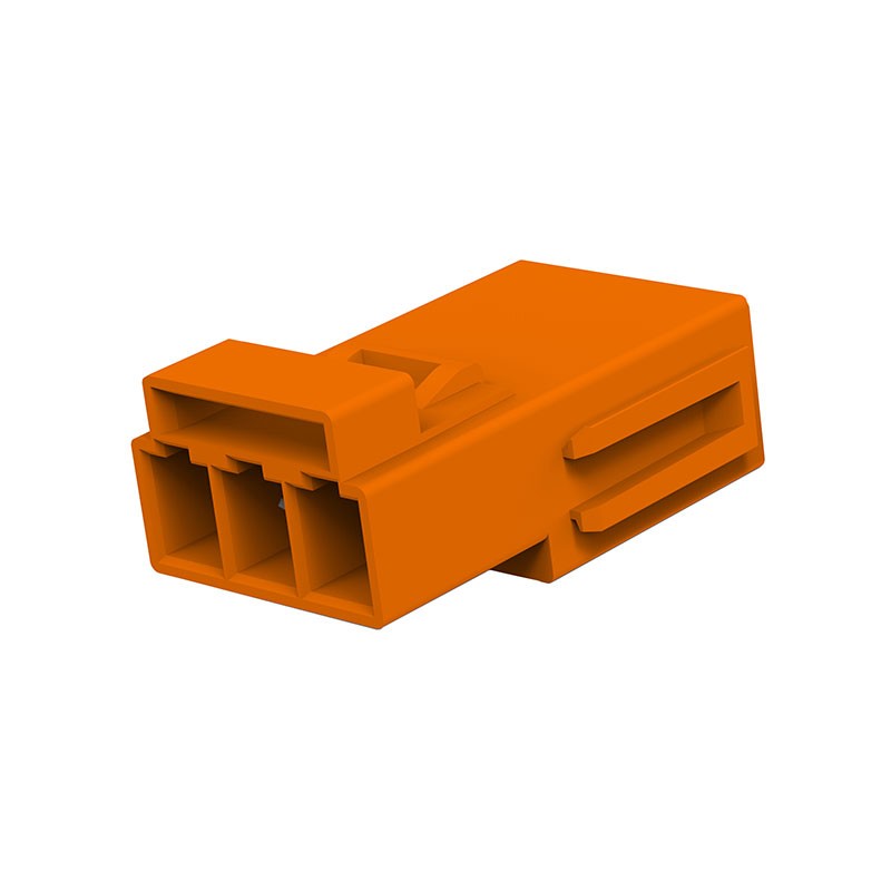 10 pcs : 1-2834055-3 - REC MOD, 3P LATCHED POKE-IN WTW