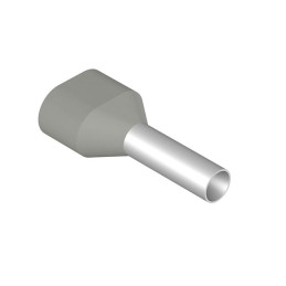 10 pcs : 9037530000 - CONN FERRL DIN 2X12AWG GRY