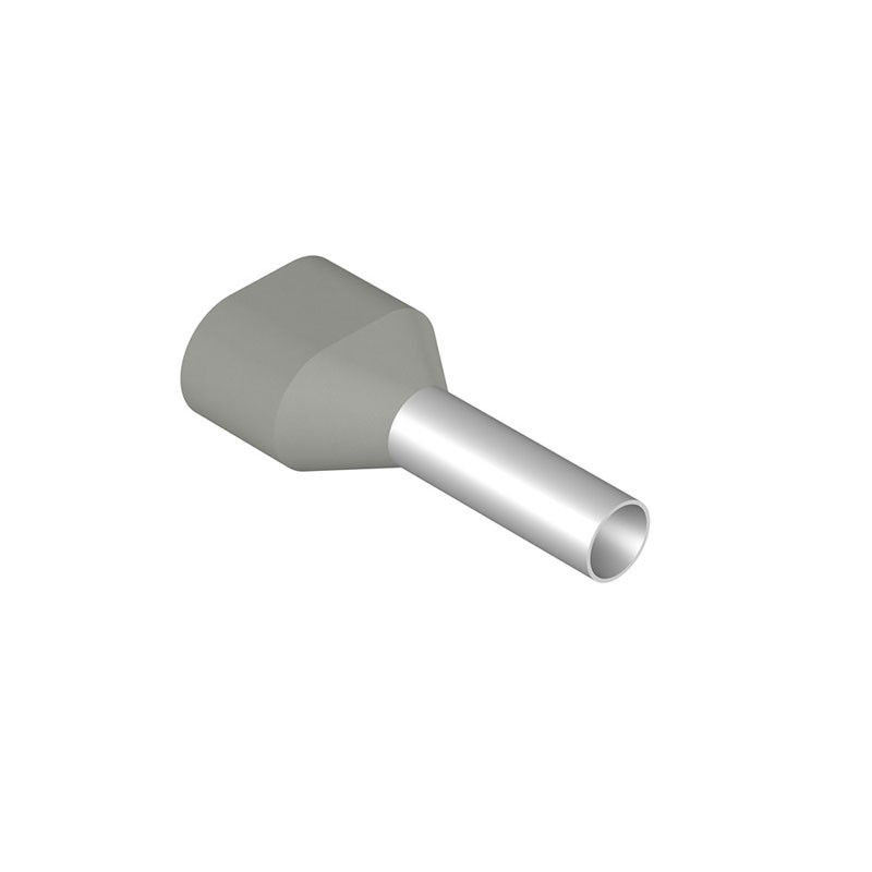 10 pcs : 9037530000 - CONN FERRL DIN 2X12AWG GRY