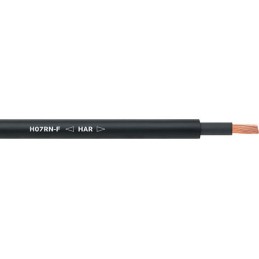 1 Reel of 50 M - Lapp 2 Core Power Cable, 1.5 mm², 50m, Black Rubber Sheath, 18 A, 450/750 V