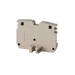 10 pcs : 1704740000 - CONN TERM BLK END PLATE PANEL BG