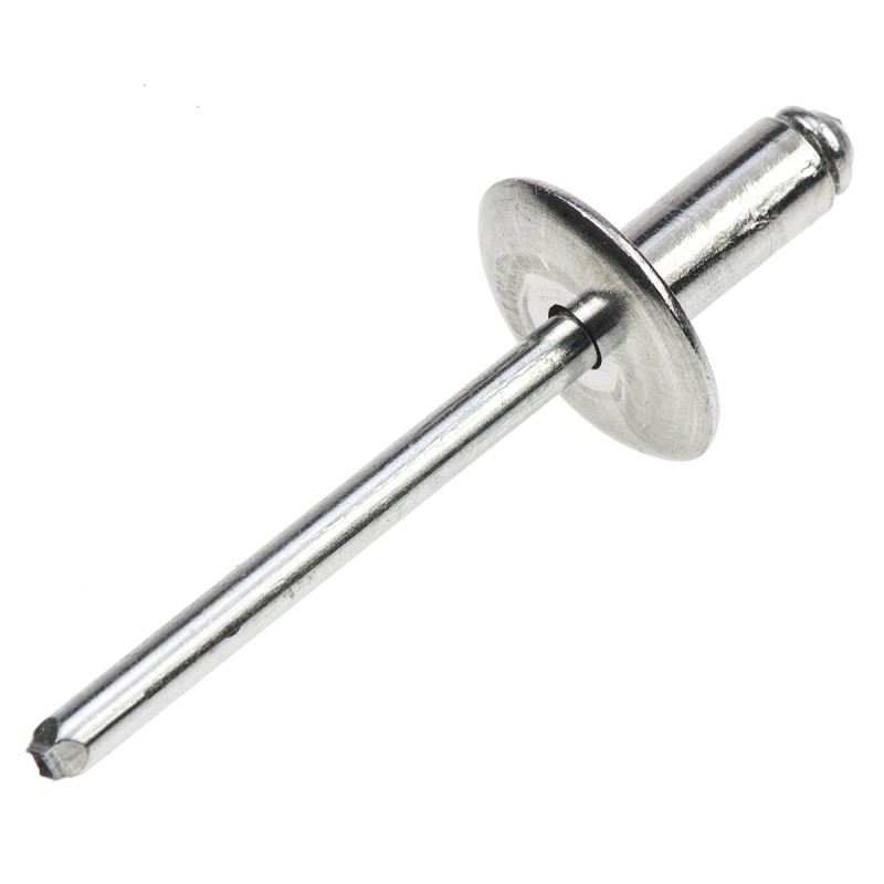 1 Bag of 100 - POP Aluminium Blind Rivet, 4.8mm