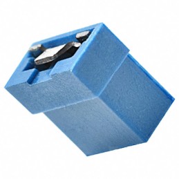 10 pcs : M22-1910046 - CONN JUMPER SHORTING TIN BLUE
