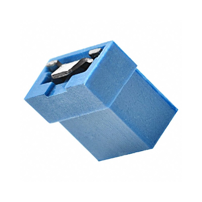 10 pcs : M22-1910046 - CONN JUMPER SHORTING TIN BLUE