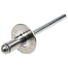 1 Bag of 100 - POP Aluminium Blind Rivet, 4.8mm