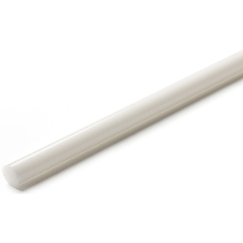 1 Lot of 1 - RS PRO White Acetal Rod, 500mm x 80mm Diameter