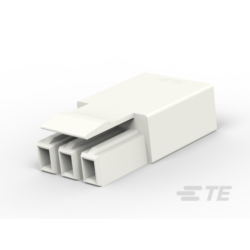 10 pcs : 2834054-1 - PLUG, 3P LATCHED POKE-IN WTW CON