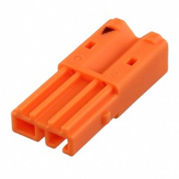 10 pcs : 2271180-1 - PLUG, 2PIN WIRE TO WIRE CONNECTO